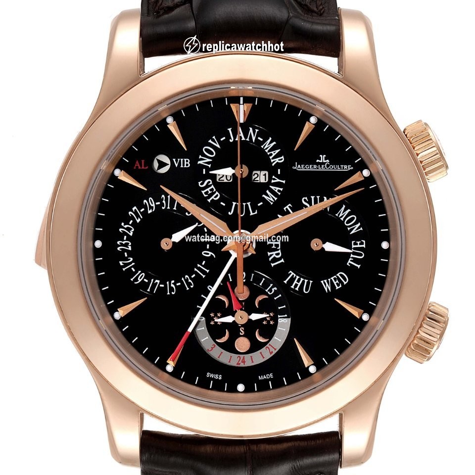 Jaeger-LeCoultre Master Grand Reveil Mens watch Unisex Automatic Rose gold 149.2.95