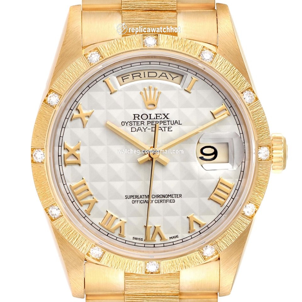 Rolex Day-Date 36 Mens watch Unisex Yellow gold Automatic 18308