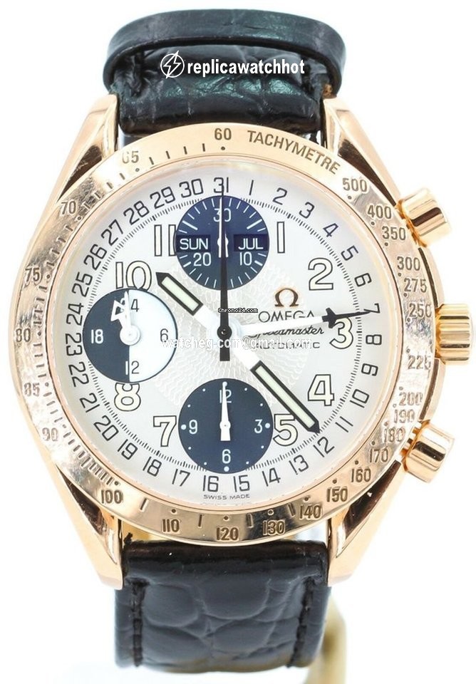 Omega Speedmaster Day Date Mens watch Unisex Automatic Rose gold 3623.33.01