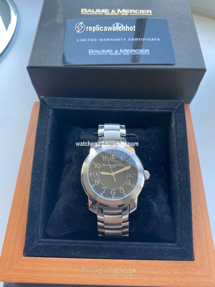Baume & Mercier Capeland Mens watch Unisex Quartz Steel 65531