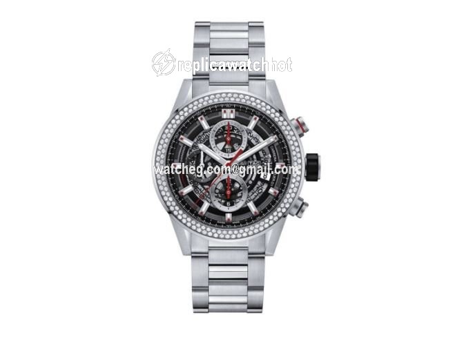 TAG Heuer Carrera Calibre HEUER 01 Mens watch Unisex Automatic Steel CAR201P.BA0766
