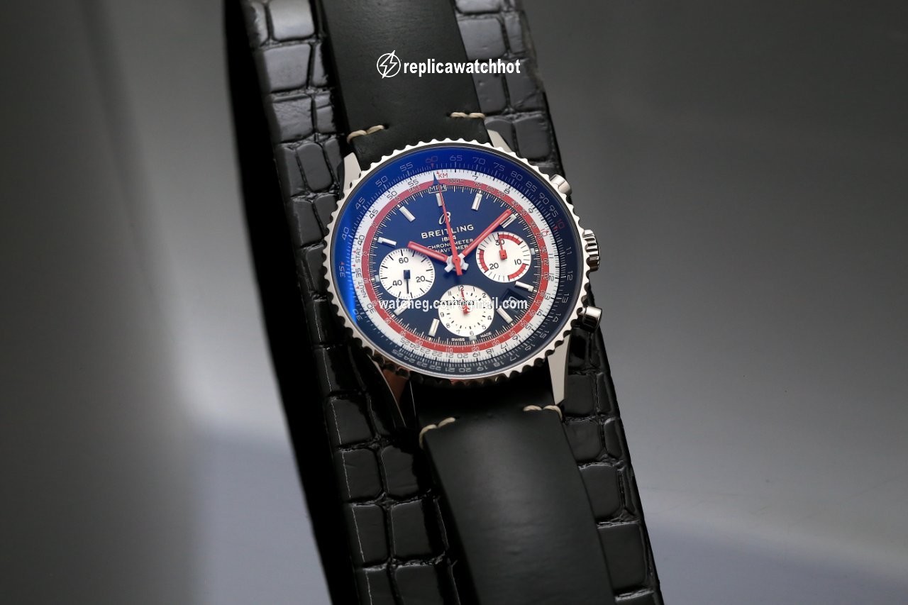 Breitling Navitimer 1 B01 Chronograph 43 Mens watch Unisex Automatic Steel AB01211B1B1X1