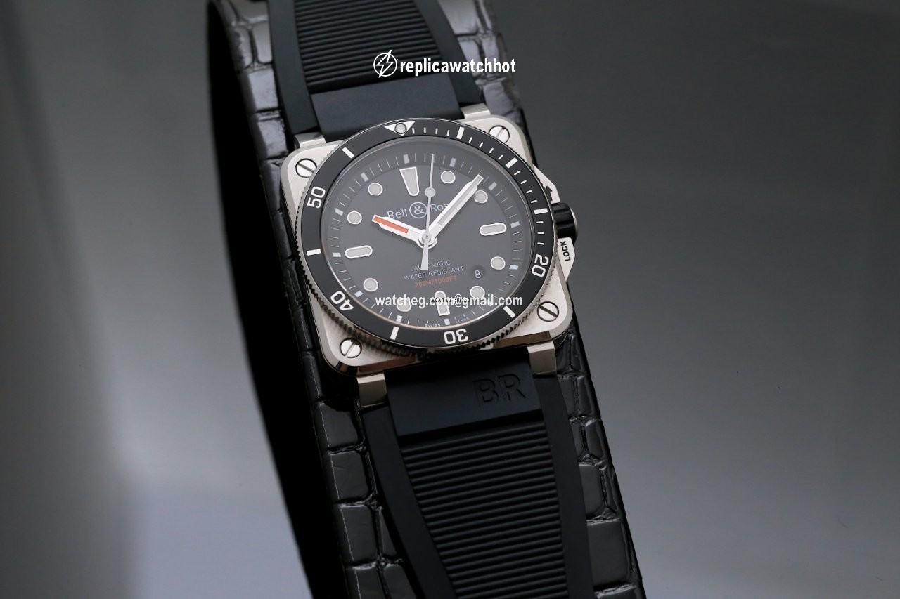 Bell & Ross BR 03-92 Steel Mens watch Unisex Automatic Steel BR0392-D-BL-ST SRB