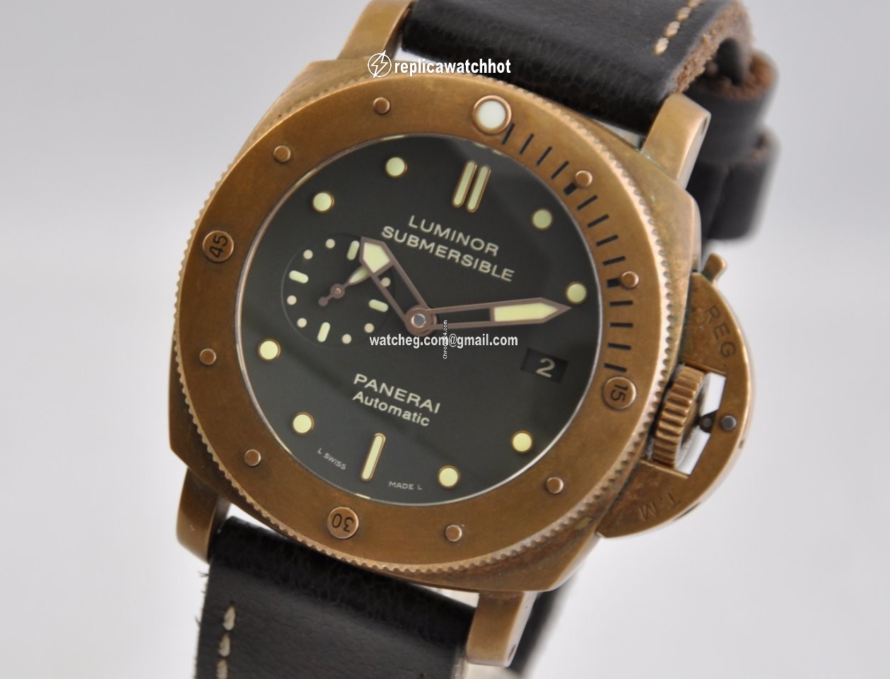 Panerai Special Editions Mens watch Unisex Automatic Bronze PAM 00382