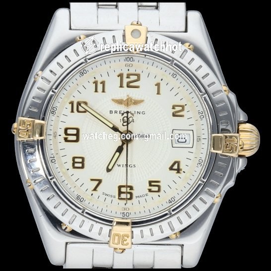 Breitling Womens watch Quartz Gold Steel B67350
