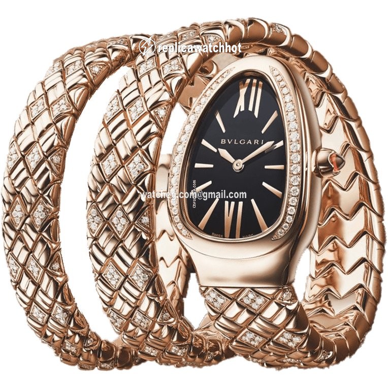 Bulgari Serpenti Womens watch Quartz Rose gold 103252
