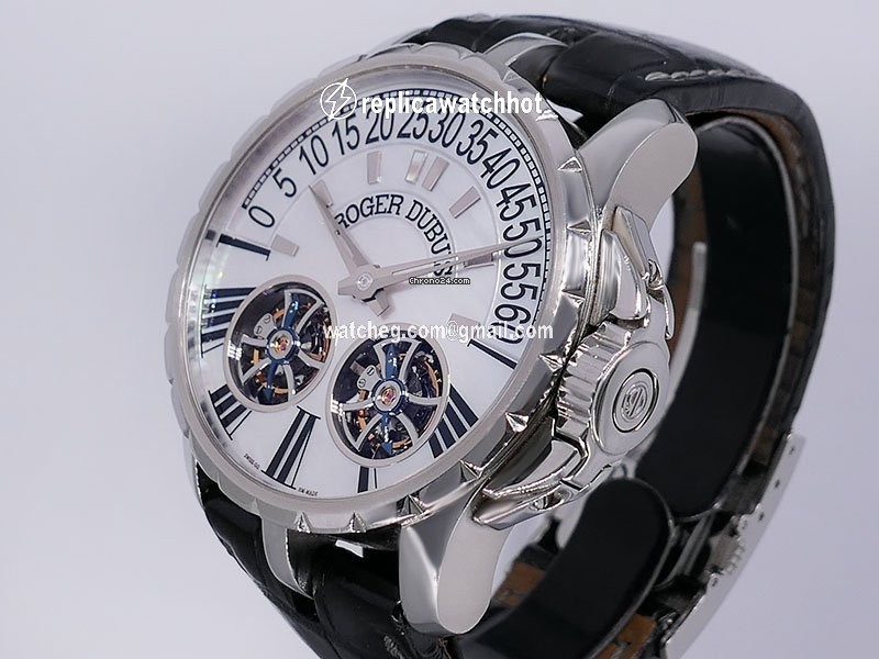 Roger Dubuis Excalibur Mens watch Unisex Manual winding Steel EX 45.01.9.N1.67A
