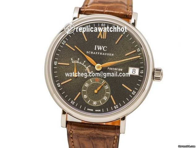 IWC Portofino Hand-Wound Mens watch Unisex Manual winding Steel 510117