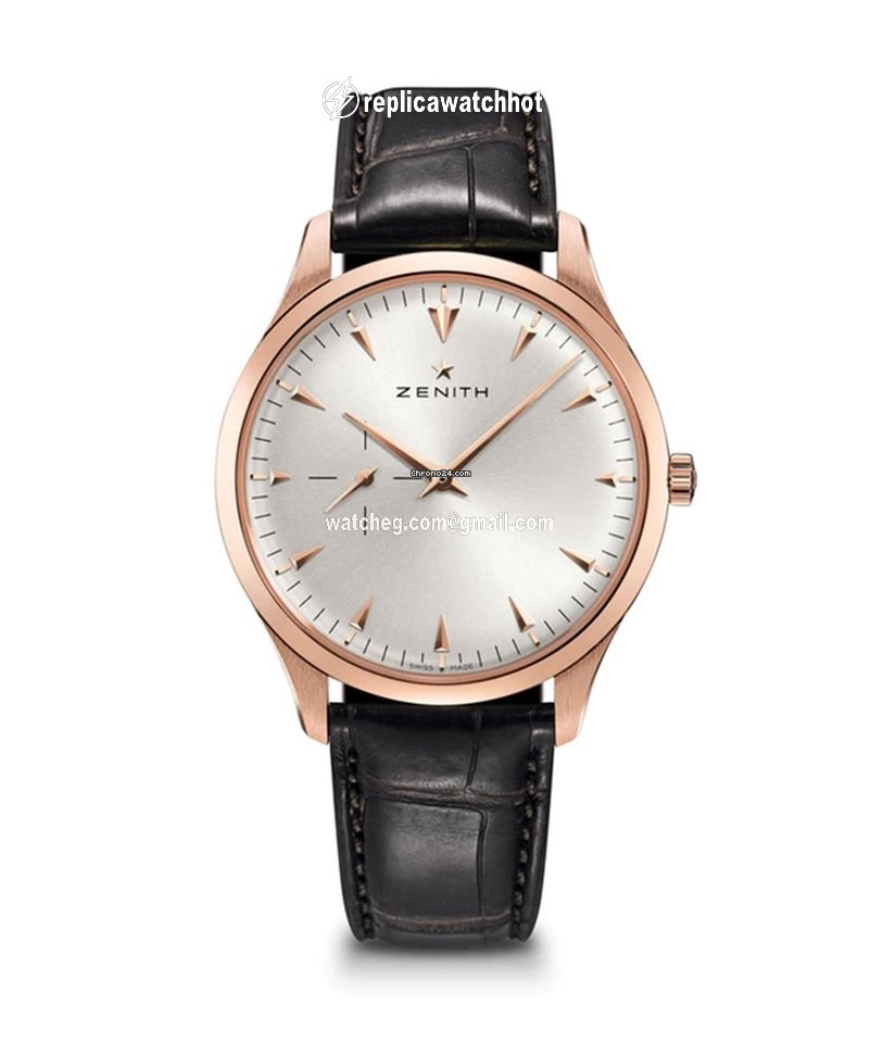 Zenith Elite Ultra Thin Mens watch Unisex Automatic Rose gold 18201068101C498