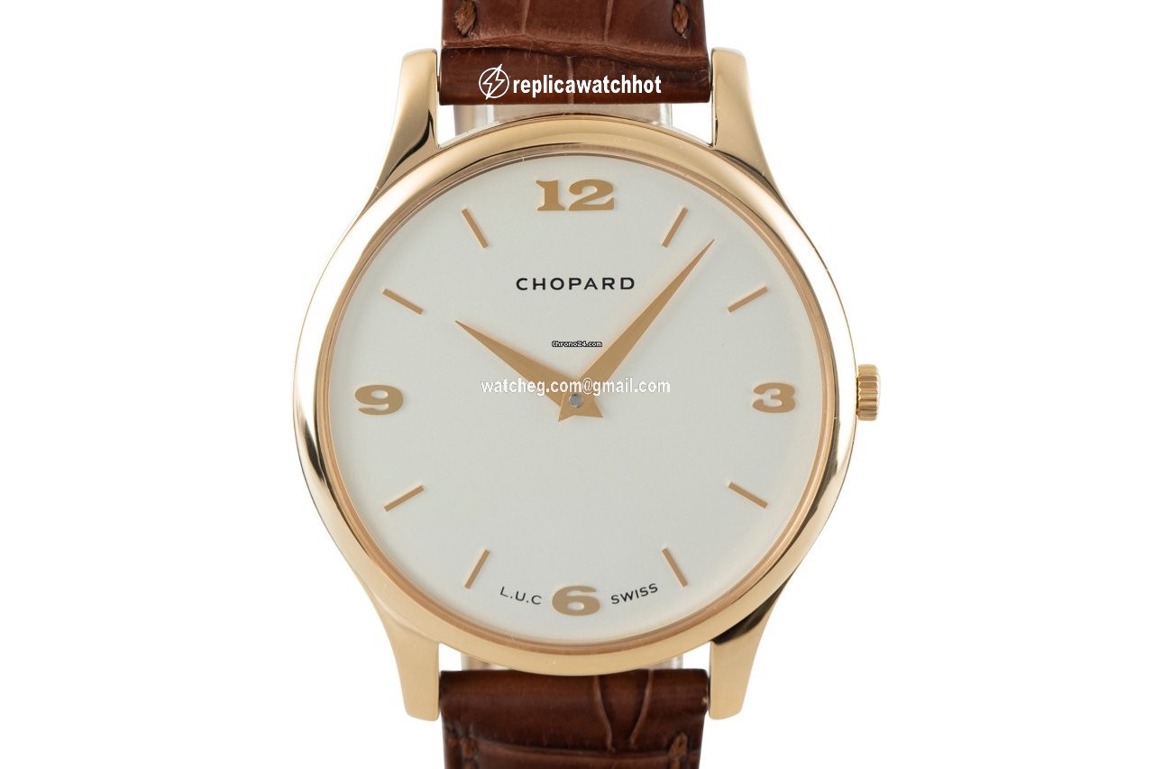 Chopard L.U.C Mens watch Unisex Automatic Red gold 161902-5001
