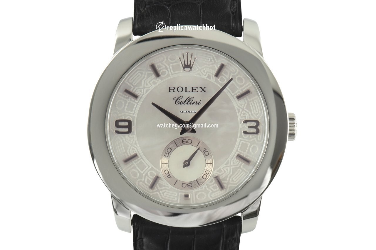 Rolex Cellini Mens watch Unisex Platinum Manual winding 5240