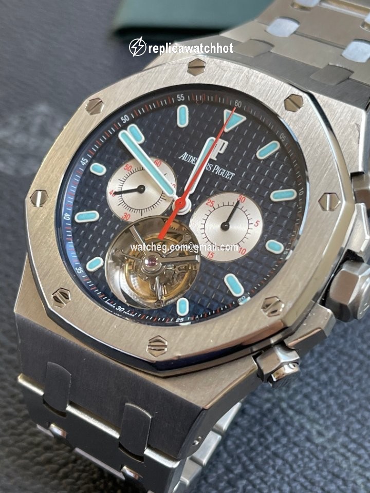 Audemars Piguet Royal Oak Tourbillon Mens watch Unisex Manual winding Steel 25977ST.OO.1205ST.01