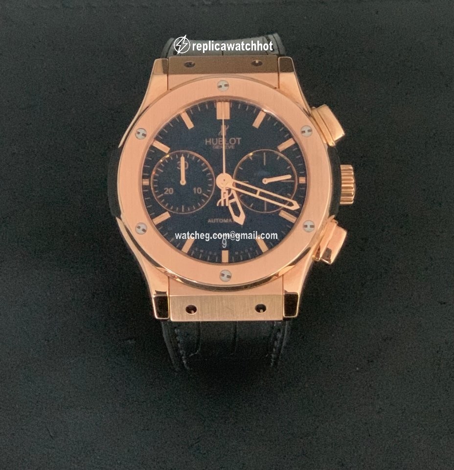 Hublot Classic Fusion Chronograph Mens watch Unisex Automatic Rose gold 521.OX.1180.LR