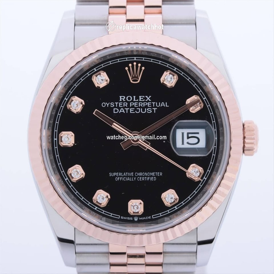 Rolex Datejust 36 Gold Steel Automatic 126231G