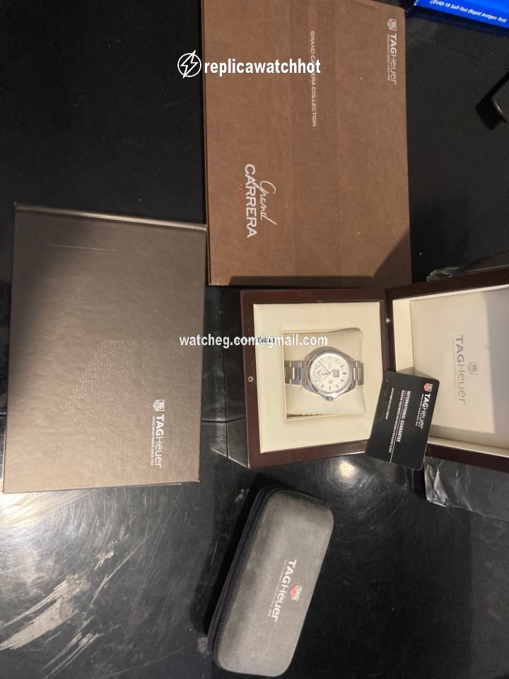 TAG Heuer Grand Carrera Mens watch Unisex Automatic Steel WAV5112