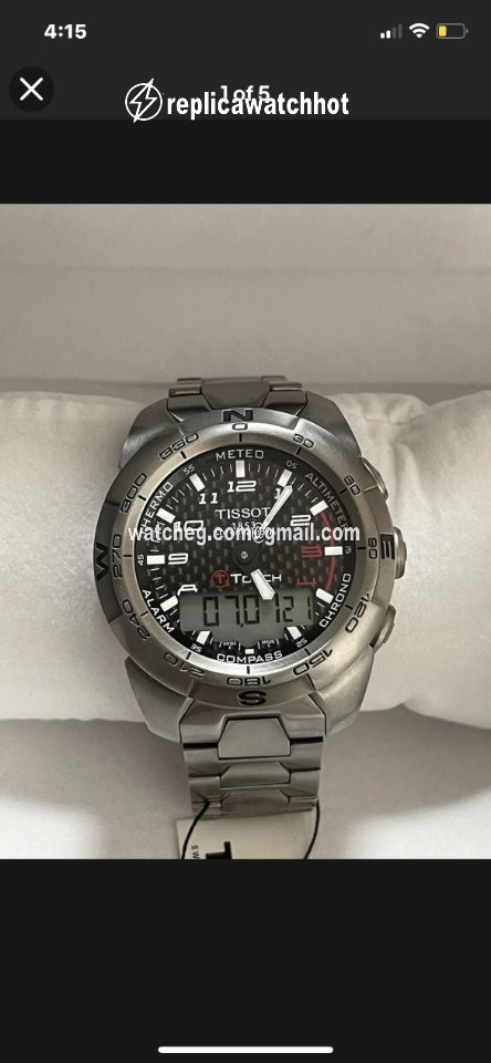 Tissot T-Touch Expert Mens watch Unisex Quartz Titanium T013420A