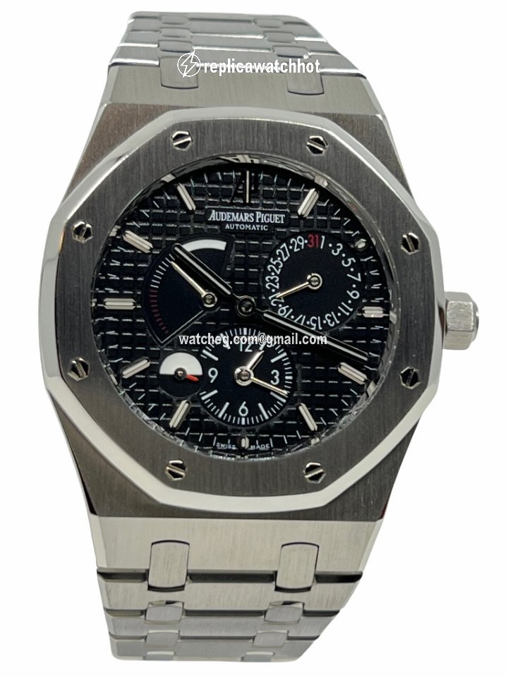 Audemars Piguet Royal Oak Dual Time Mens watch Unisex Automatic Steel 26120ST.OO.1220ST.03