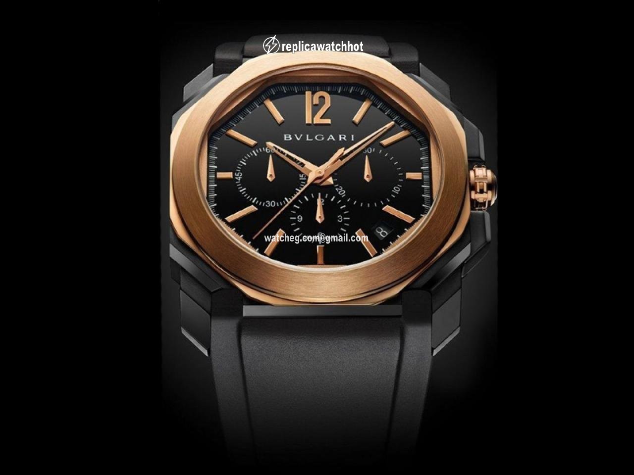 Bulgari Octo Mens watch Unisex Automatic Gold Steel 102488 BGO41BBSPGVDCH