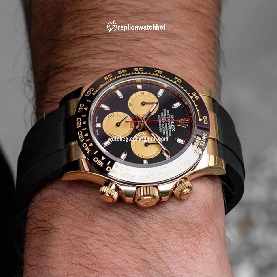Rolex Daytona Mens watch Unisex Yellow gold Automatic 116518LN-0039