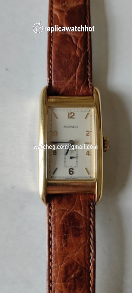 Movado Mens watch Unisex Manual winding Yellow gold 40.A8.620