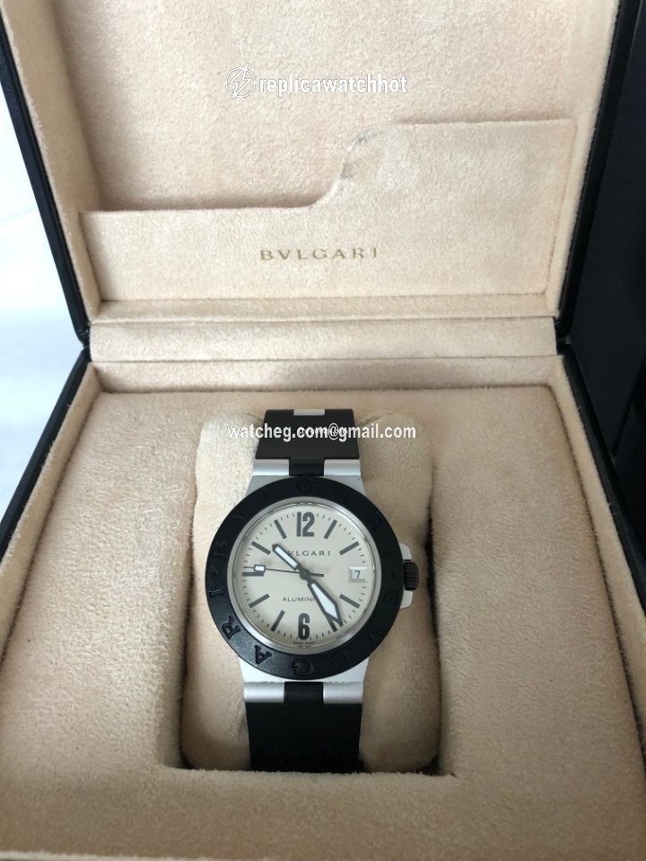 Bulgari Diagono Mens watch Unisex Automatic Aluminum AL 38 A