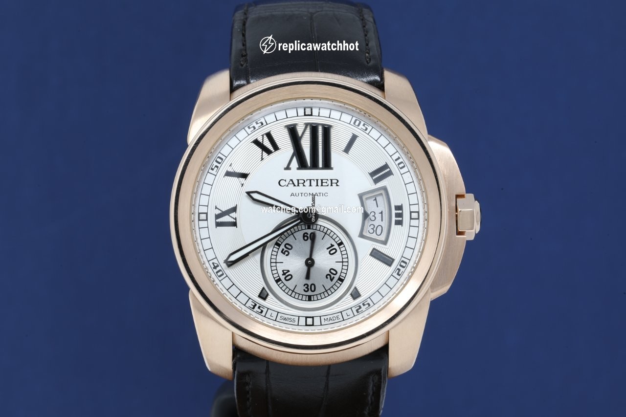 Cartier Calibre de Cartier Mens watch Unisex Automatic Rose gold W7100009