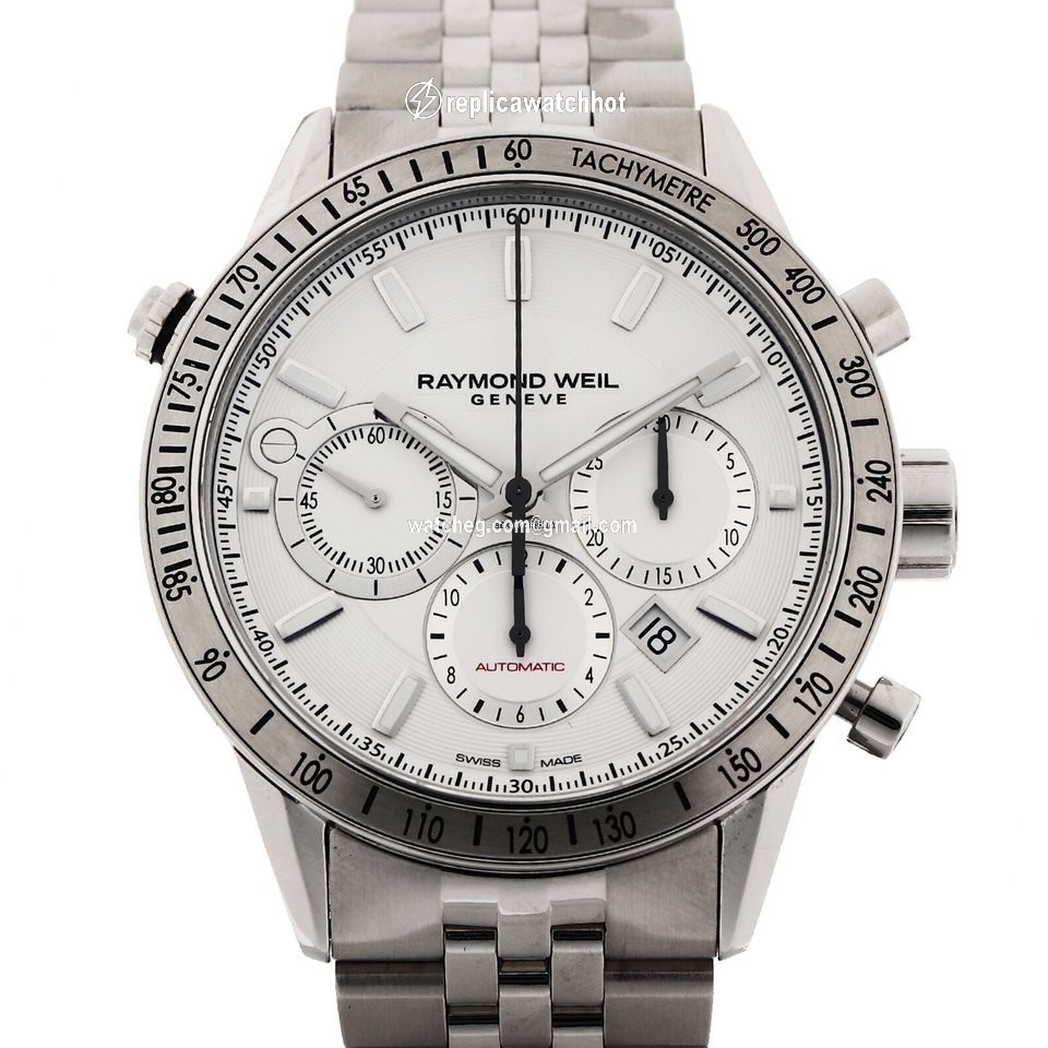 Raymond Weil Freelancer Mens watch Unisex Automatic Steel NUMBER 7740-ST-30001
