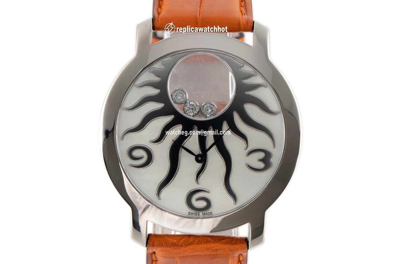 Chopard Happy Diamonds Mens watch Unisex Quartz White gold 207469-1004