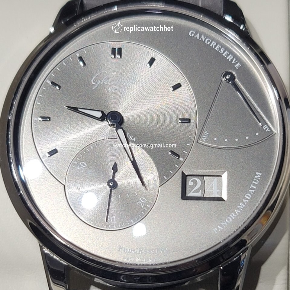 Glashtte Original PanoReserve Mens watch Unisex Manual winding Steel 1-65-01-23-12-04