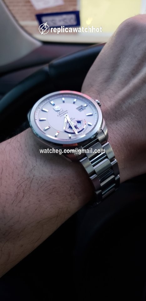 TAG Heuer Grand Carrera Mens watch Unisex Automatic Steel WAV511B.BA0900