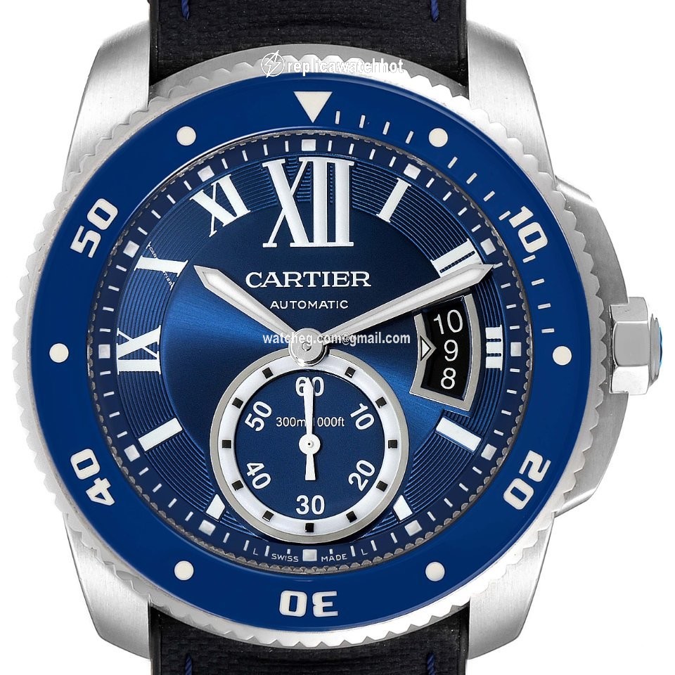 Cartier Calibre de Cartier Diver Mens watch Unisex Automatic Steel WSCA0010