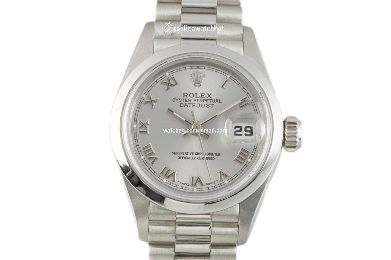 Rolex Lady-Datejust Womens watch Platinum Automatic 69166