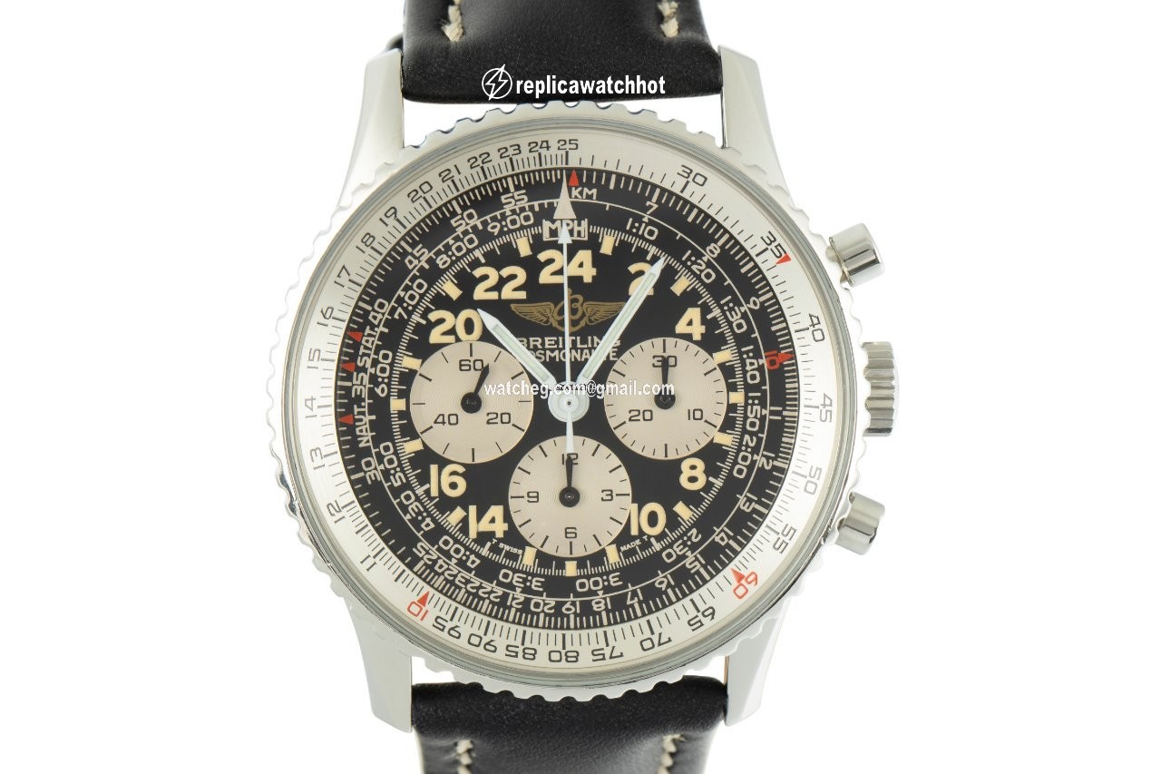 Breitling Navitimer Cosmonaute Mens watch Unisex Manual winding Steel A12019