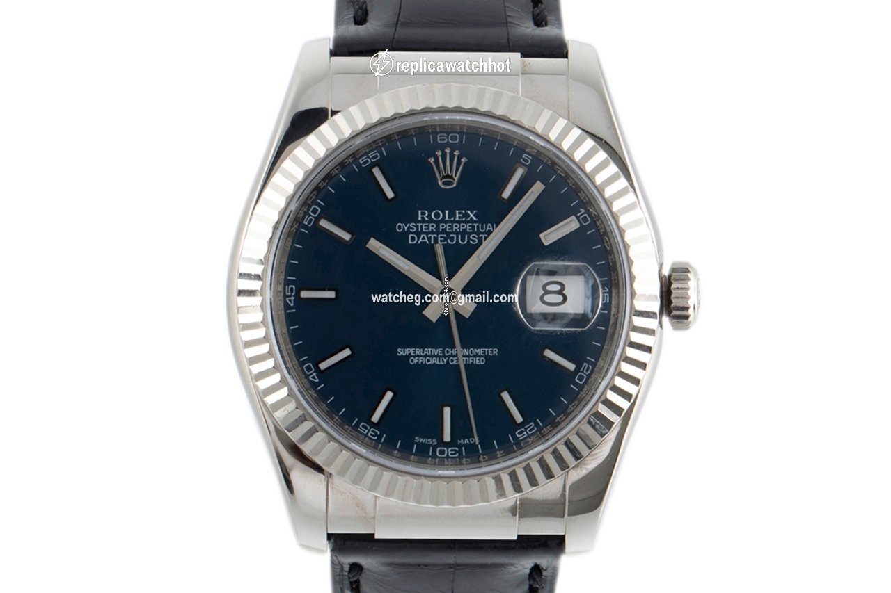 Rolex Datejust 36 Mens watch Unisex White gold Automatic 116139