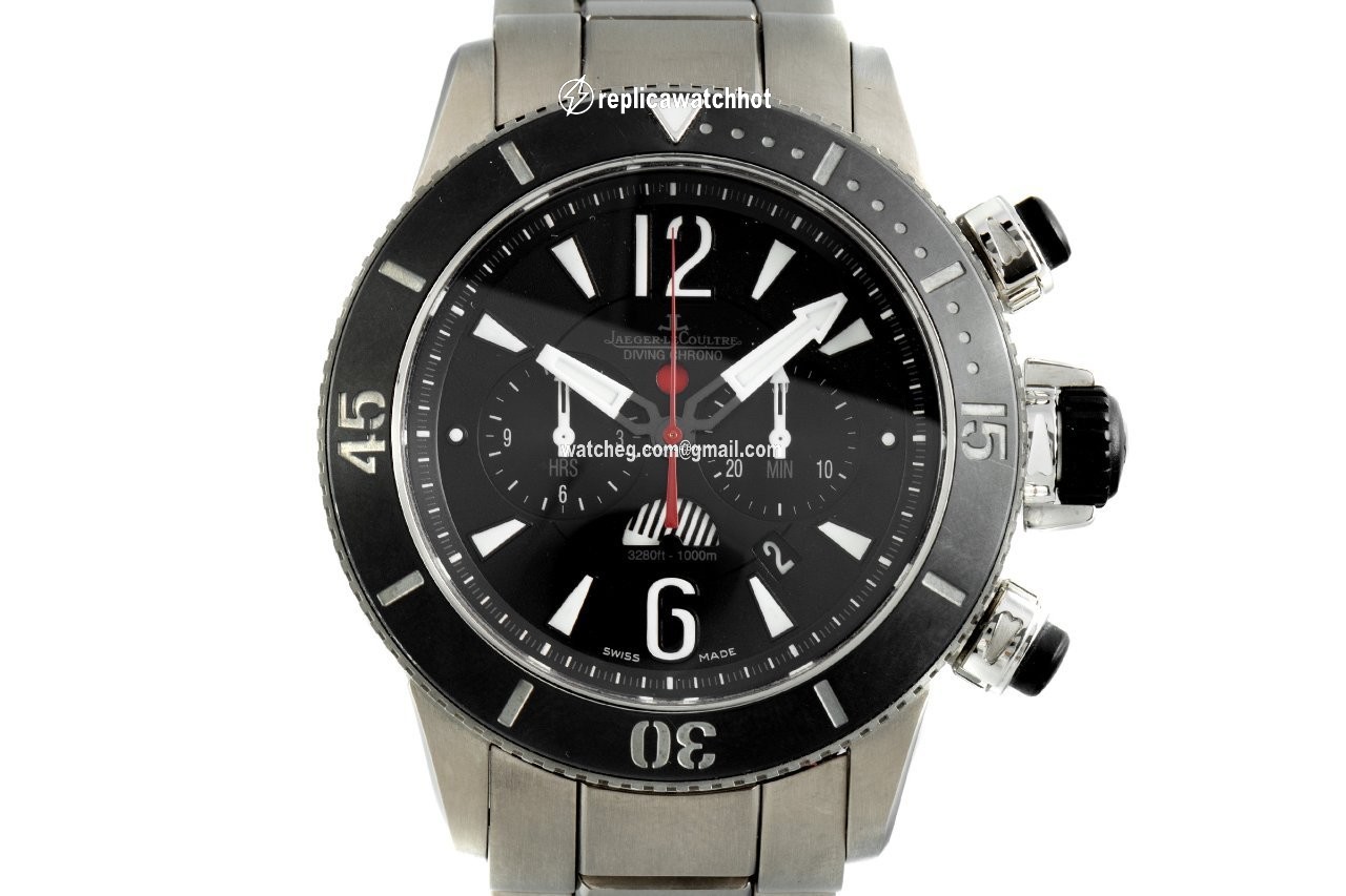 Jaeger-LeCoultre Master Compressor Diving Chronograph GMT Navy SEALs Mens watch Unisex Automatic Titanium 159.T.C7