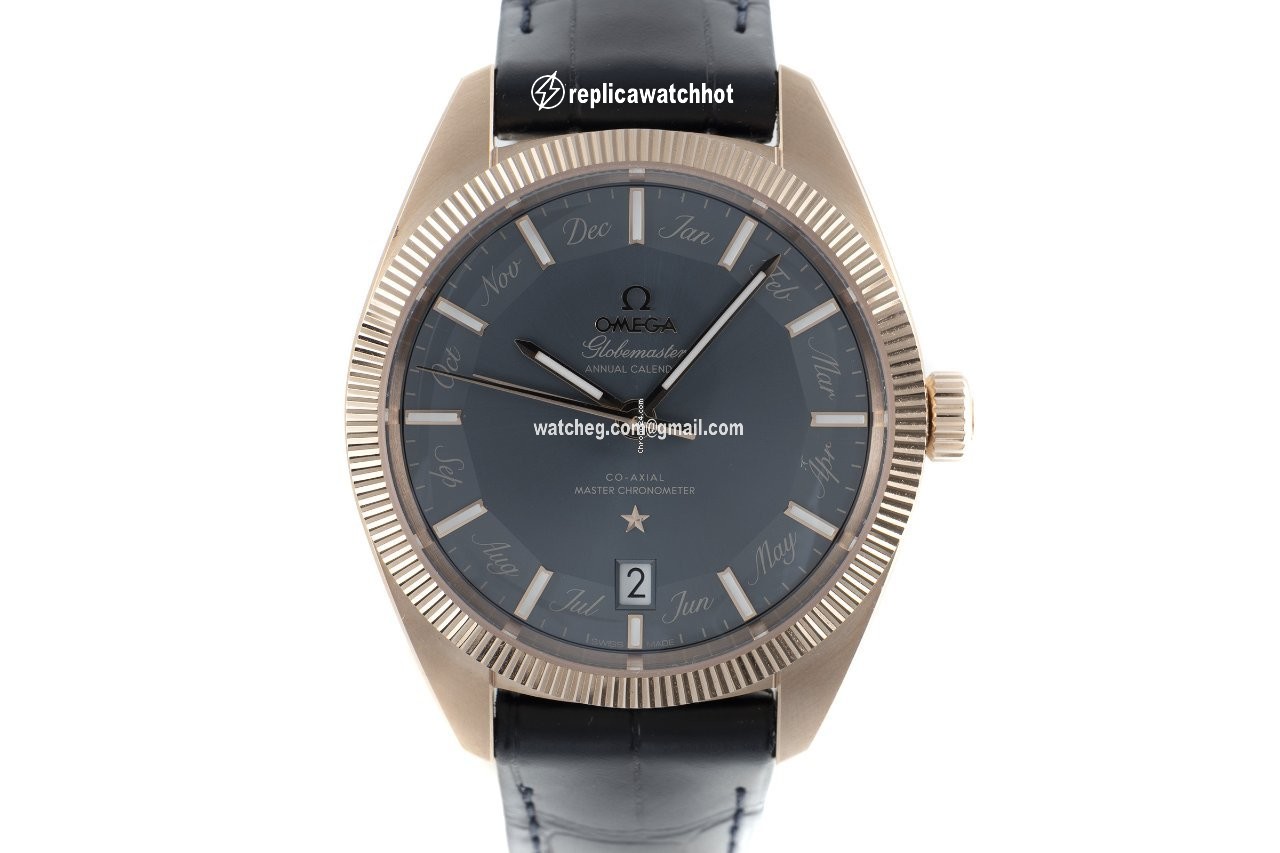 Omega Globemaster Mens watch Unisex Automatic Red gold 130.53.41.22.03.001