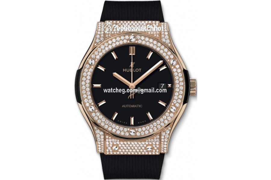 Hublot Classic Fusion 45, 42, 38, 33 mm Mens watch Unisex Automatic Rose gold 511.OX.1181.RX.1704