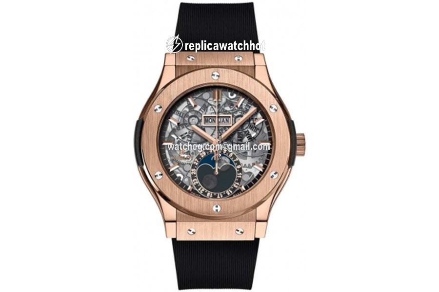 Hublot Classic Fusion Aerofusion Mens watch Unisex Automatic Rose gold 517.OX.0180.RX