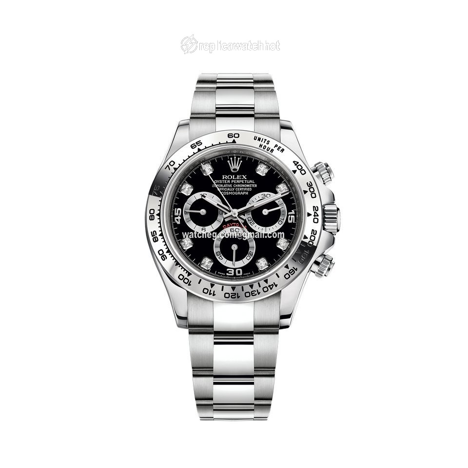 Rolex Daytona Mens watch Unisex White gold Automatic 116509-0055