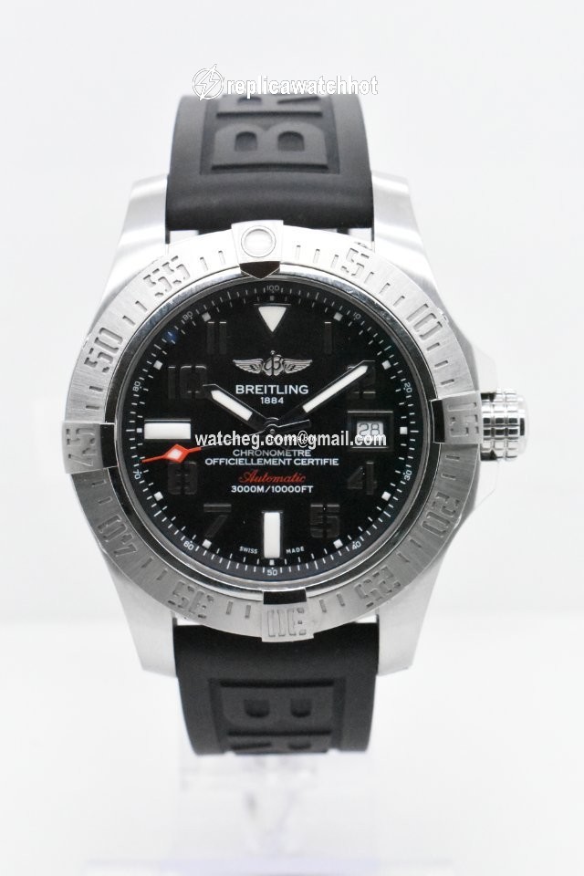 Breitling Avenger II Seawolf Mens watch Unisex Automatic Steel A1733110 BC30 109W A20BASA.1