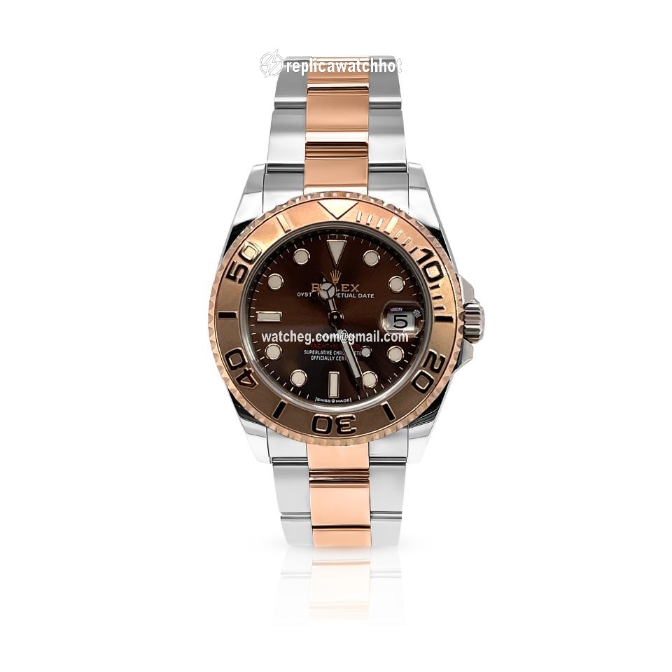 Rolex Yacht-Master 37 Mens watch Unisex Gold Steel Automatic 268621-0004