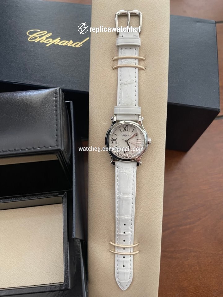 Chopard Happy Sport Womens watch Automatic Steel 278573-3001