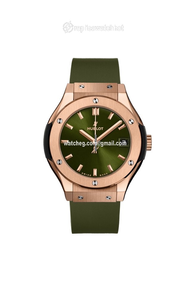 Hublot Classic Fusion Quartz Mens watch Unisex Rose gold 581.OX.8980.RX