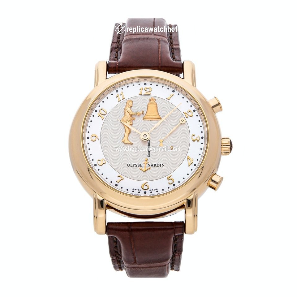 Ulysse Nardin San Marco Mens watch Unisex Automatic Rose gold 756-22