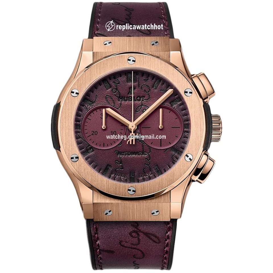 Hublot Classic Fusion Chronograph Mens watch Unisex Automatic Rose gold 521.OX.050V.VR.BER18