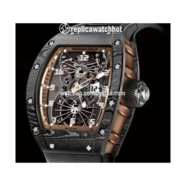 Richard Mille Mens watch Unisex Automatic Carbon RM022