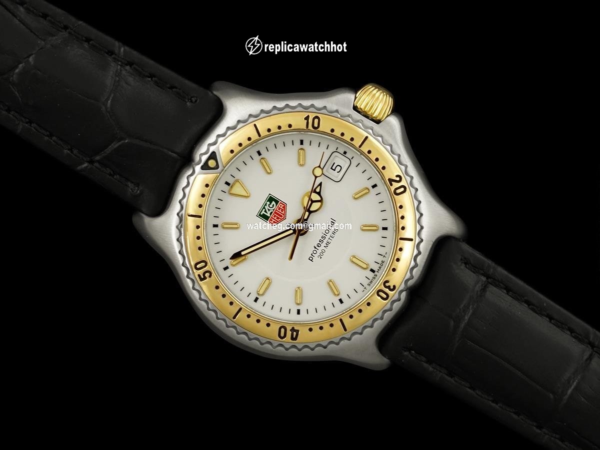 TAG Heuer Mens watch Unisex Quartz Gold Steel 8268ST