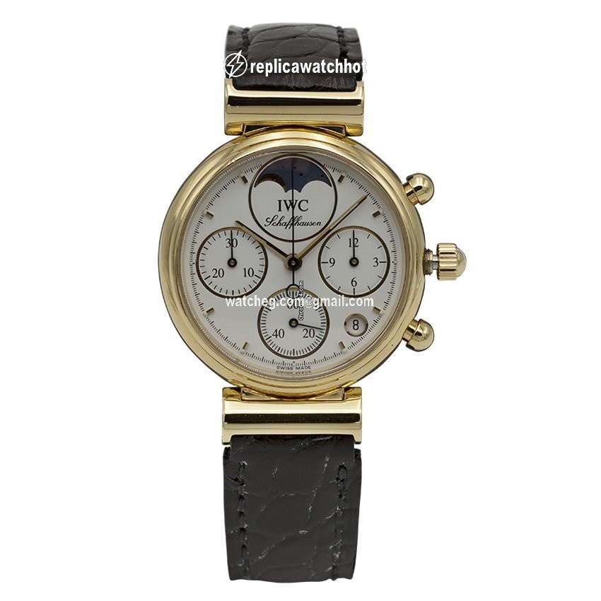 IWC Da Vinci Chronograph Womens watch Quartz Yellow gold IW373601