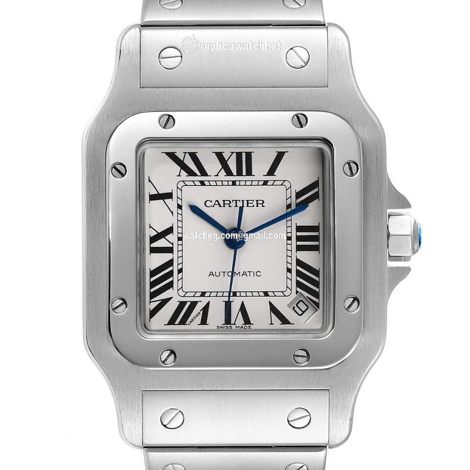 Cartier Santos Galbee Mens watch Unisex Automatic Steel W20098D6
