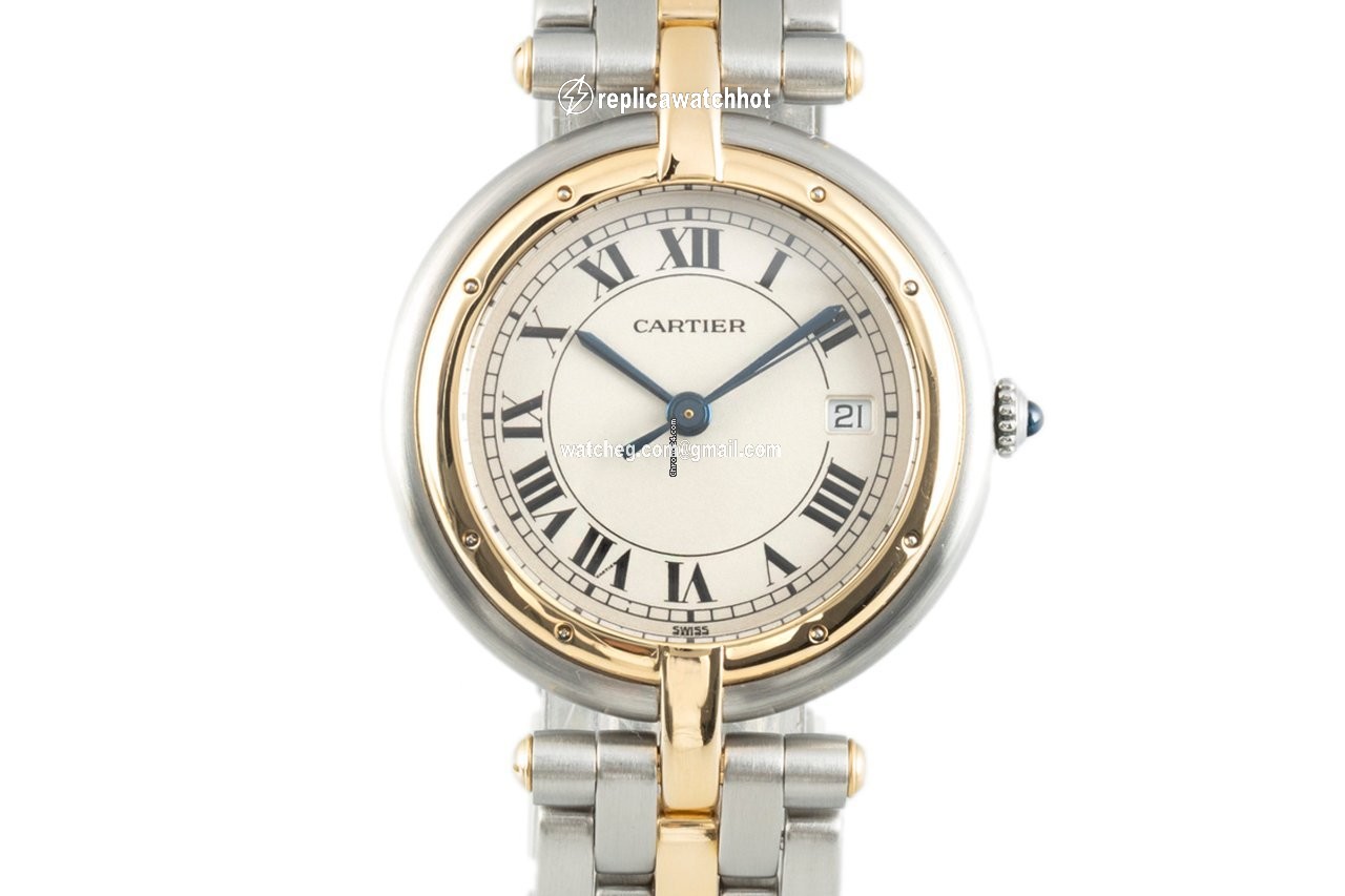 Cartier Cougar Womens watch Quartz Gold Steel 183964